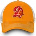 Men's Tampa Bay Buccaneers NFL Pro Line by Fanatics Branded Orange/White Vintage Core Trucker II Adjustable Snapback Hat 2998637